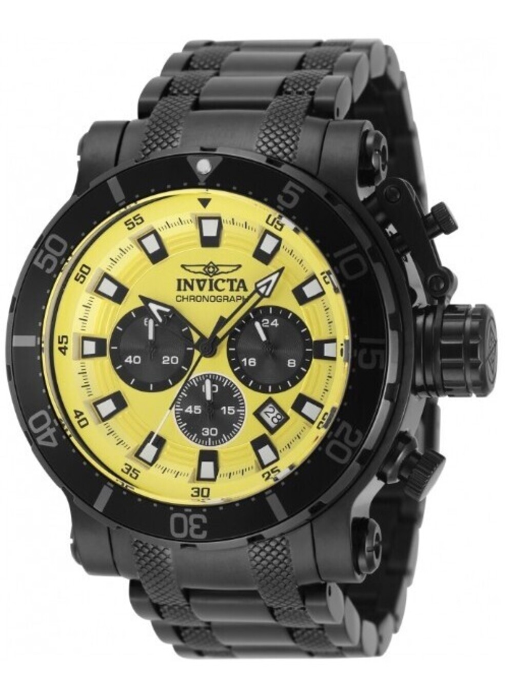 Invicta Coalition Forces Night Hawk Men's Watch - 52mm, Black (49229)